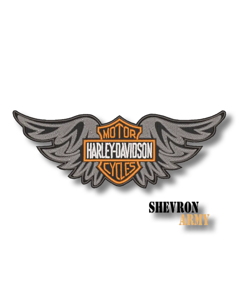 Нашивка Harley Davidson крылья