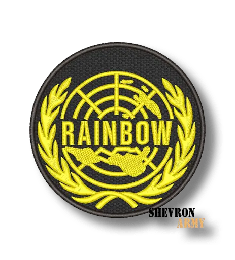 Нашивка Rainbow круглый