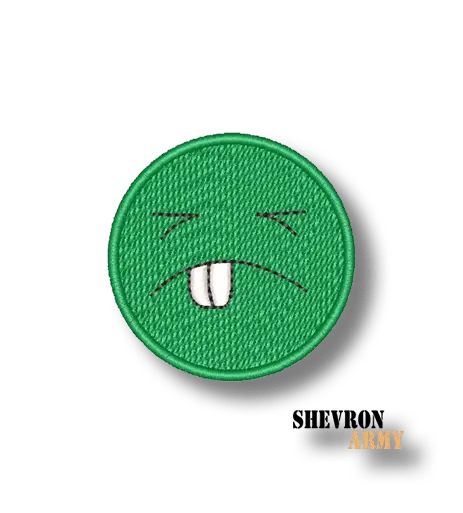 Нашивка Smile зеленая