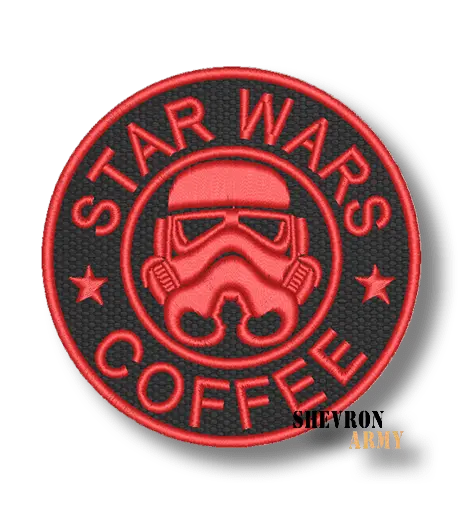 Нашивка Star Wars Coffee красная