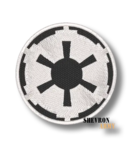 Нашивка Star Wars Галактическая империя белая
