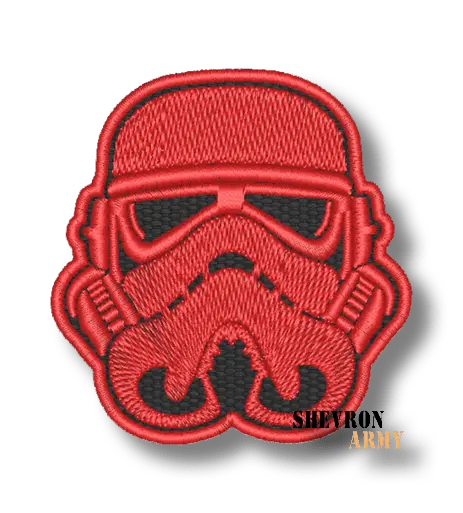 Нашивка Star Wars Штурмовик красная