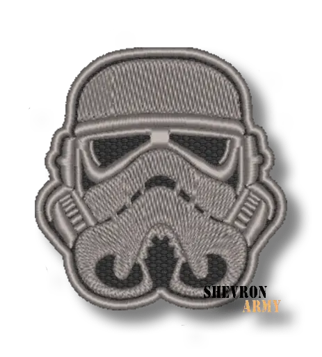 Нашивка Star Wars Штурмовик серая
