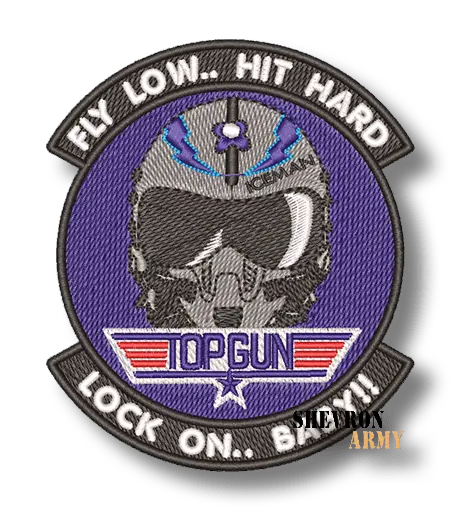 Нашивка Top Gun Iceman