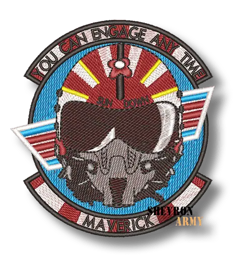 Нашивка Top Gun Maverick вариант 2