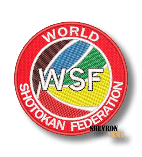 Нашивка World Shotokan Federation вариант 2