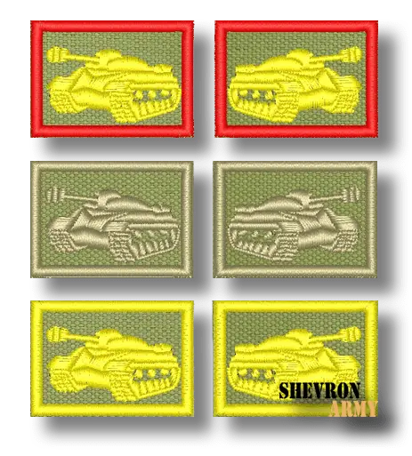 Петличный знак Танковых войск