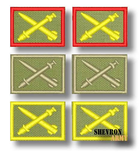 Петличный знак Зенитно-ракетных войск