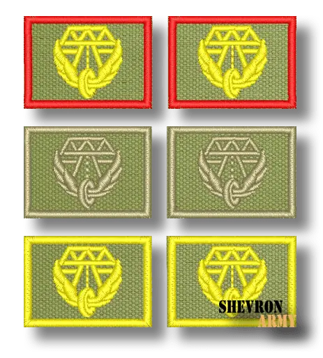 Петличный знак Железнодорожных войск