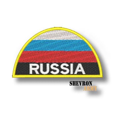 Шеврон Флаг Russia вариант 2