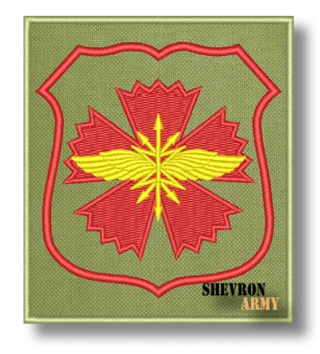 Нарукавный знак ГРУ зеленом фоне