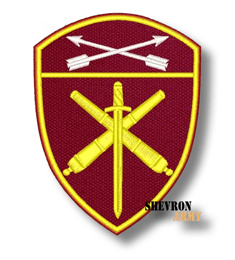Нарукавный знак Росгвардия Артиллерийские в/ч (СО)