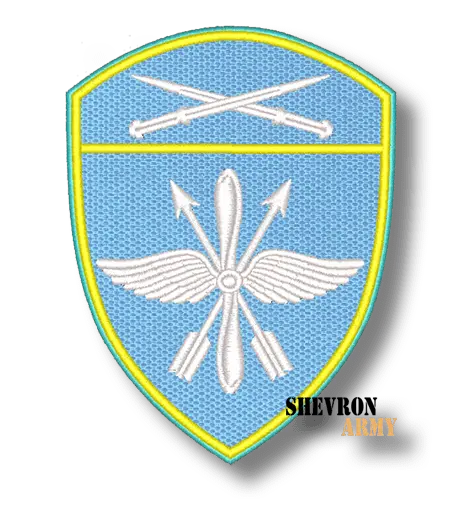 Нарукавный знак Росгвардия Авиационные в/ч (СКО)