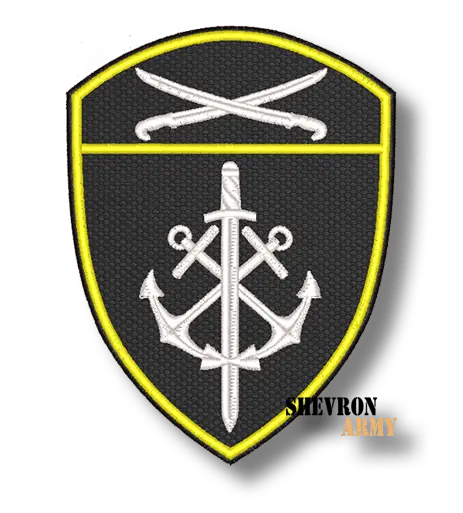 Нарукавный знак Росгвардия Морские в/ч (ЮО)
