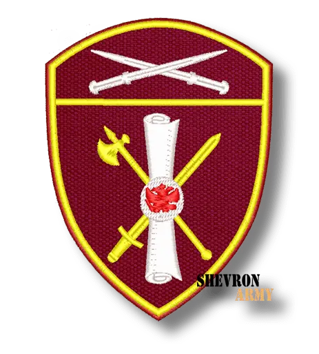 Нарукавный знак Росгвардия Подразделения ЛРР и ГК (СКО)