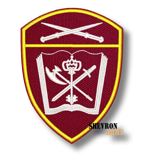 Нарукавный знак Росгвардия Учебные в/ч (СКО)