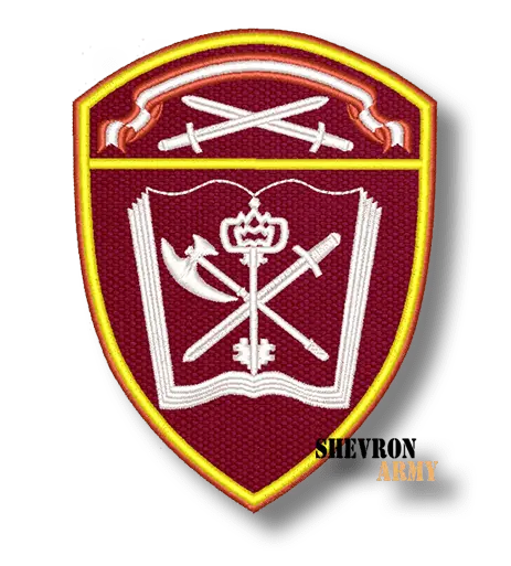 Нарукавный знак Росгвардия Учебные в/ч (СЗО)