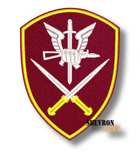 Нарукавный знак Росгвардия Управление сил спец. назначения (СКО)