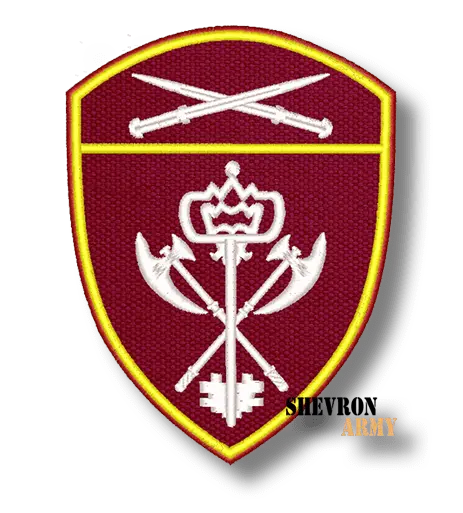 Нарукавный знак Росгвардия в/ч Обеспечения деятельности (СКО)