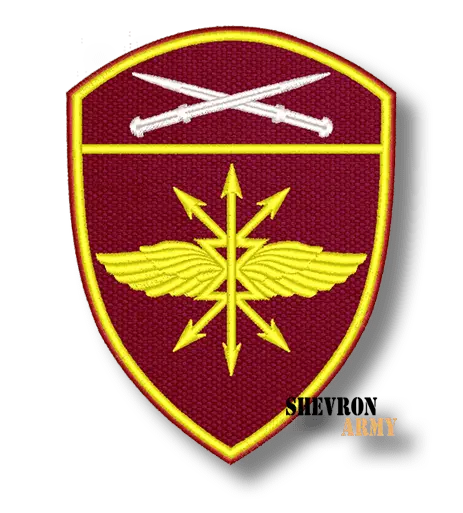 Нарукавный знак Росгвардия в/ч Связи (СКО)