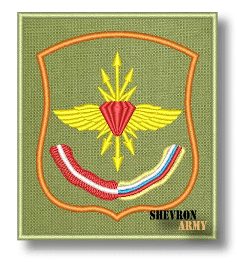 Нарукавный знак Узел связи Рубин вариант 2