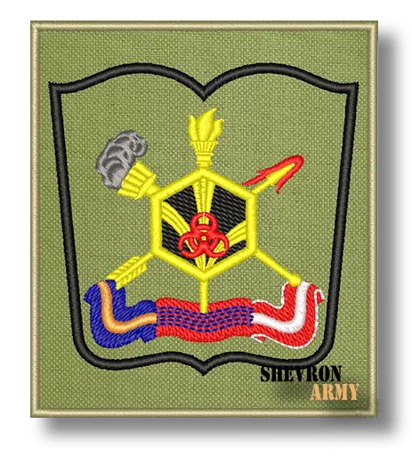 Нарукавный знак Военная академия войск РХБЗ